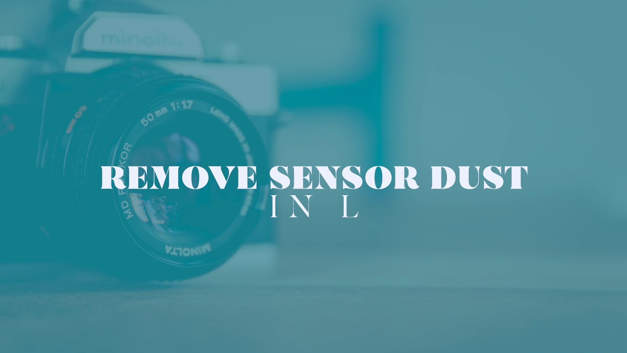 Remove Sensor Dust in Lightroom - Sleeklens Fast Fix