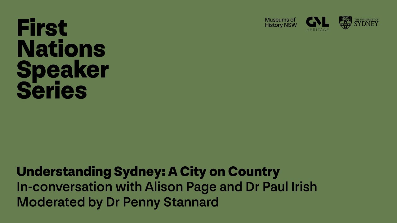 Alison Page and Paul Irish - First Nations Speaker Serie