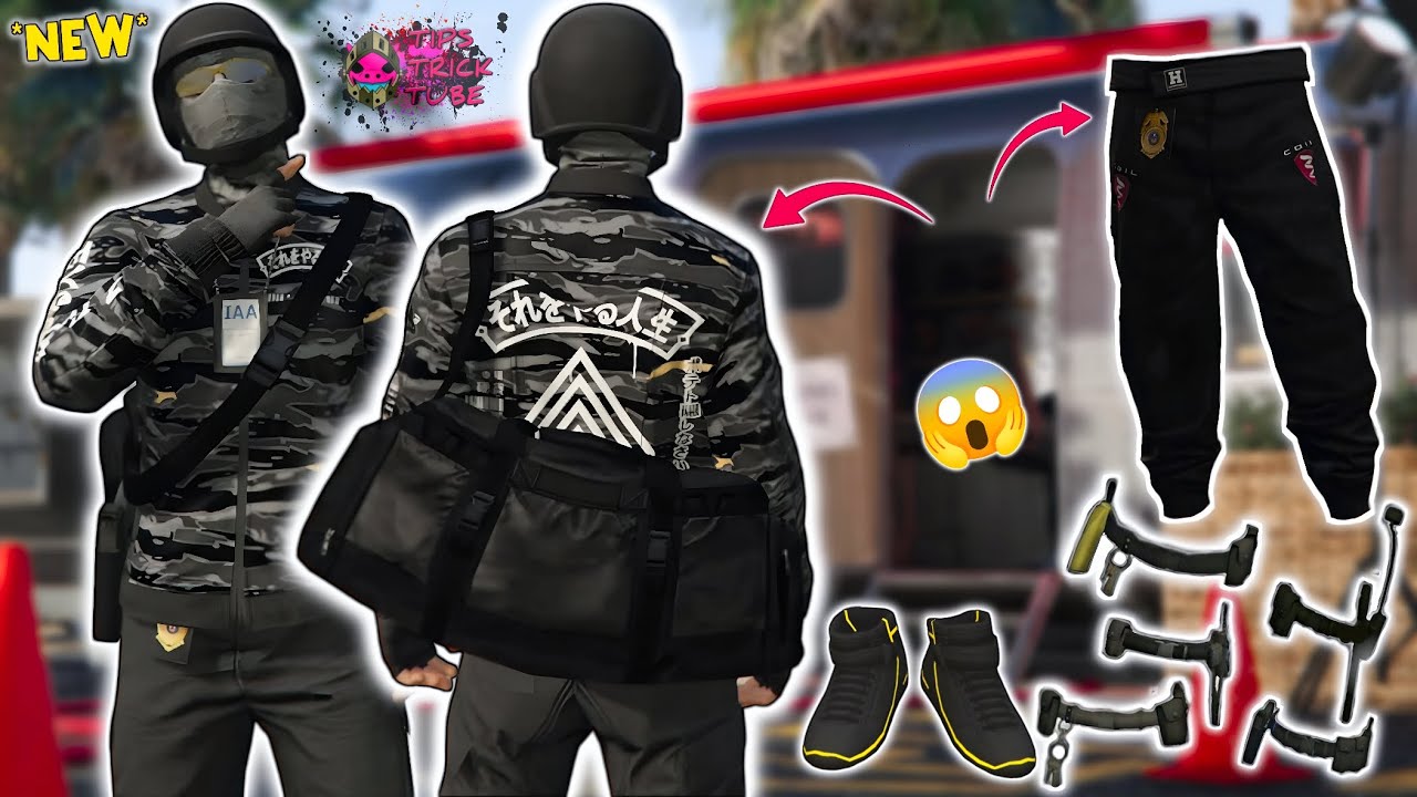 How To Get Black Joggers Modded Outfits In GTA 5 Online! 1.70! (Modded Outfits GTA 5)