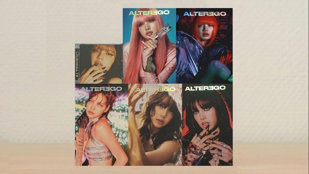 Lisa - Alter Ego (Super Jewel Case, Kiki, Roxi, Sunni, Vixi, Speedi Ver.)  CD UNBOXING