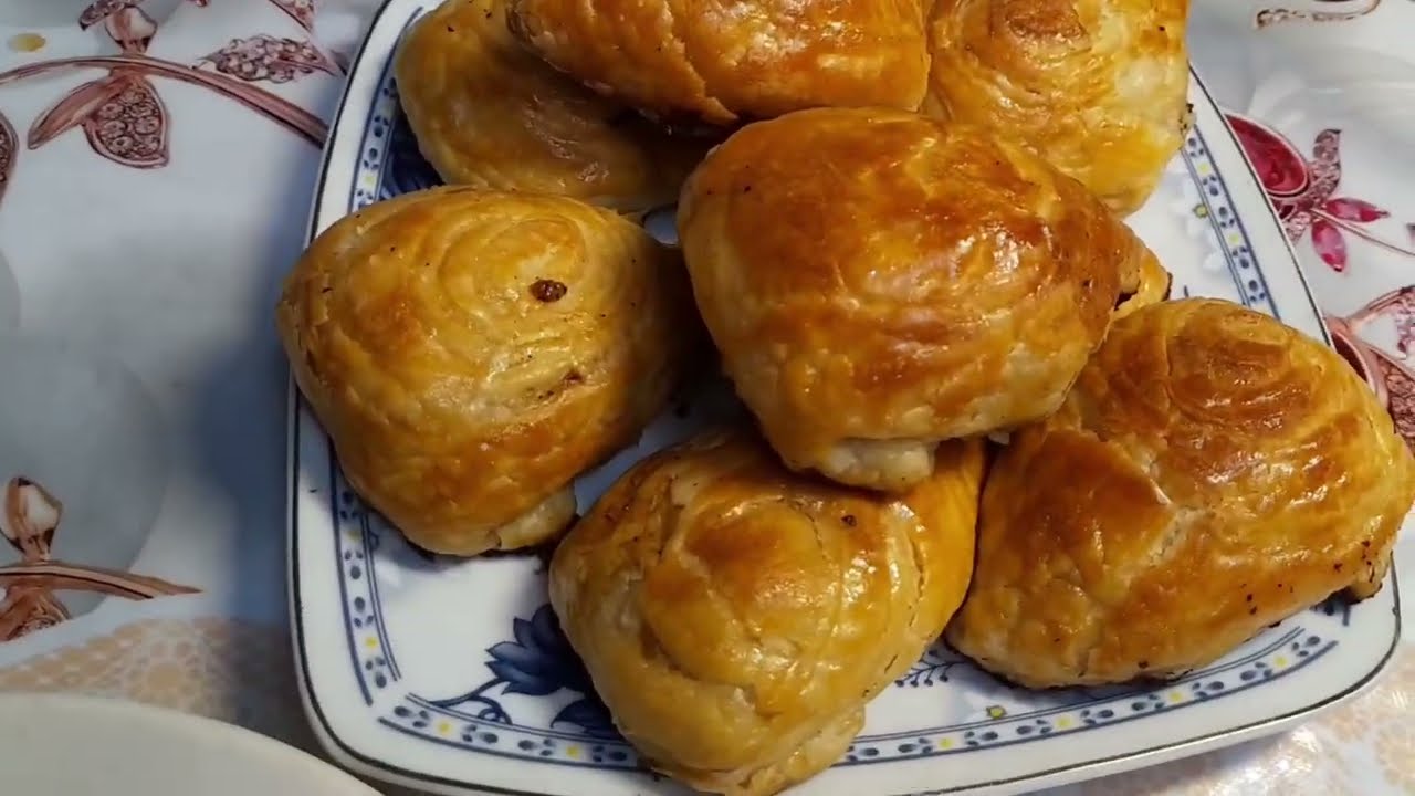 Самса жасау жолдары Қатпарлы Самса  Сленая самса Очень вкусная самса