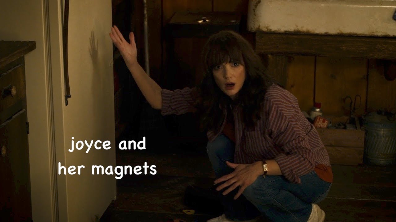 joyce obsessing over magnets for 2 minutes straight