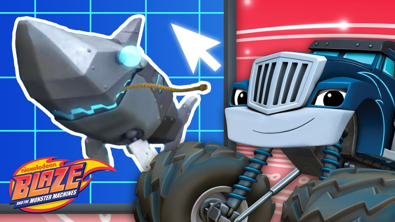 Crusher Builds Robots #12 | Games For Kids | Blaze and the Monster Machines