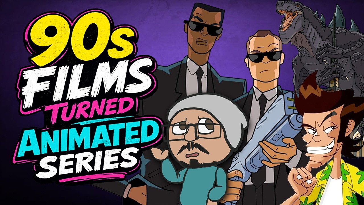 Я посмотрел ВСЕ фильмы 90-х, превращенные в мультсериалы, и нашел там как настоящие жемчужины, та...