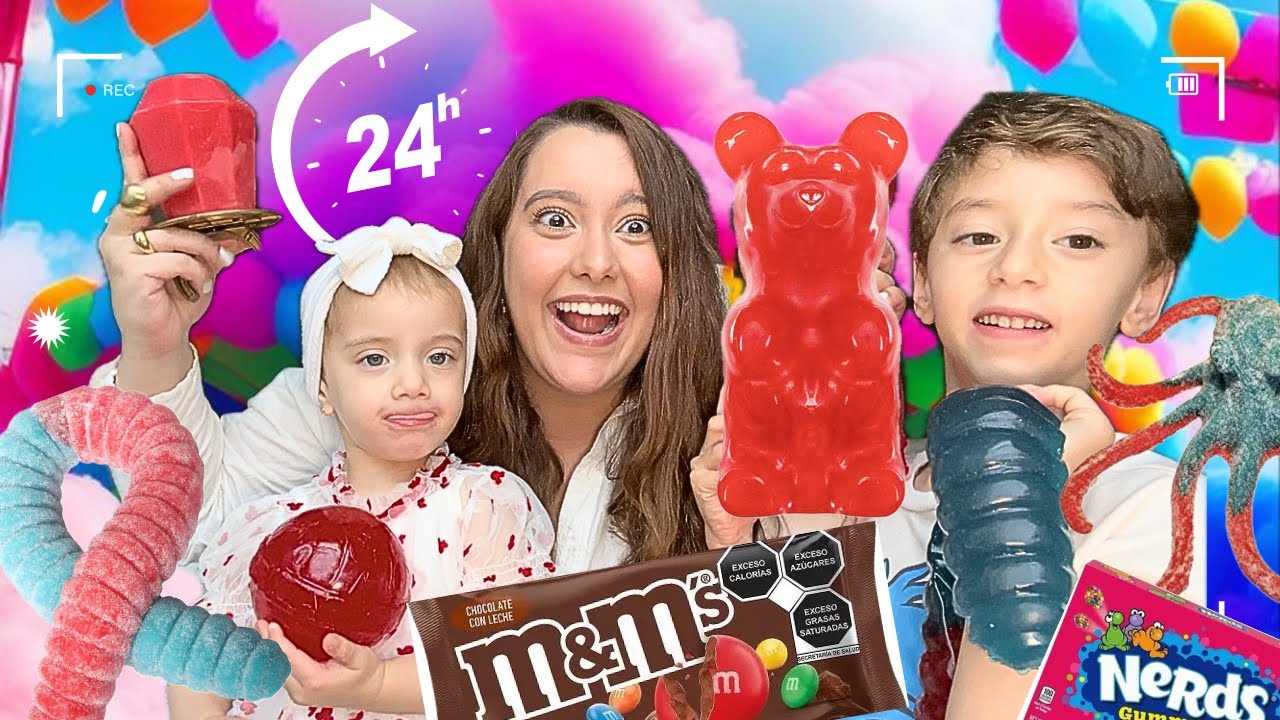 DULCES GIGANTES por 24 HORAS 😳😱