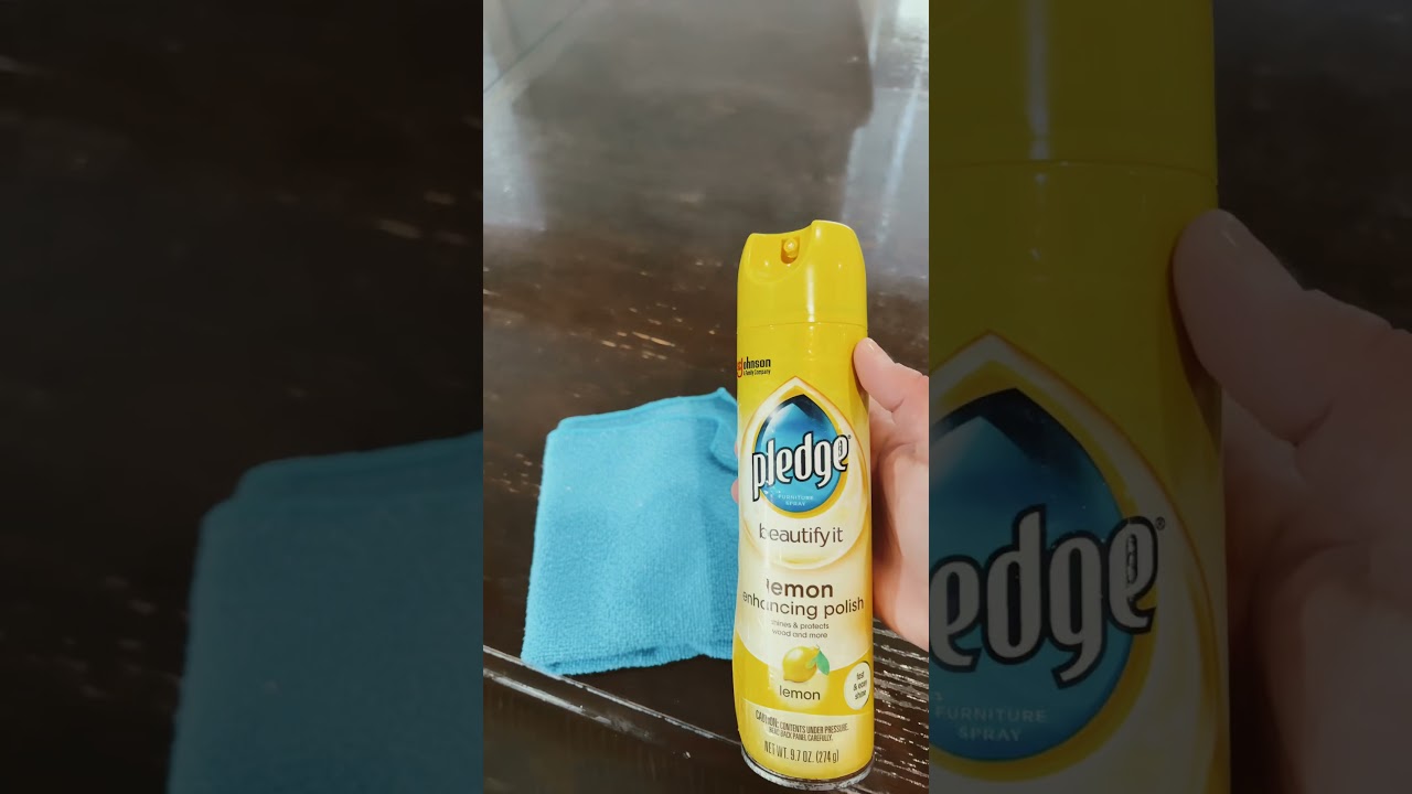 Pledge lemon enhancing polish
