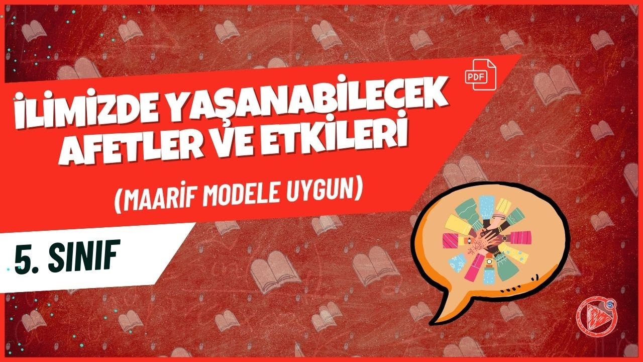 İlimizde Yaşanabilecek Afetler ve Etkileri  | 5. Sınıf Sosyal Bilgiler Konu Anlatımı | 2026