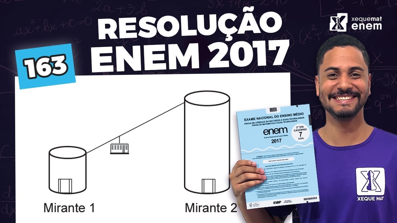 🟣 Questão 163 - Caderno Azul | Matemática básica | MATEMÁTICA ENEM 2017