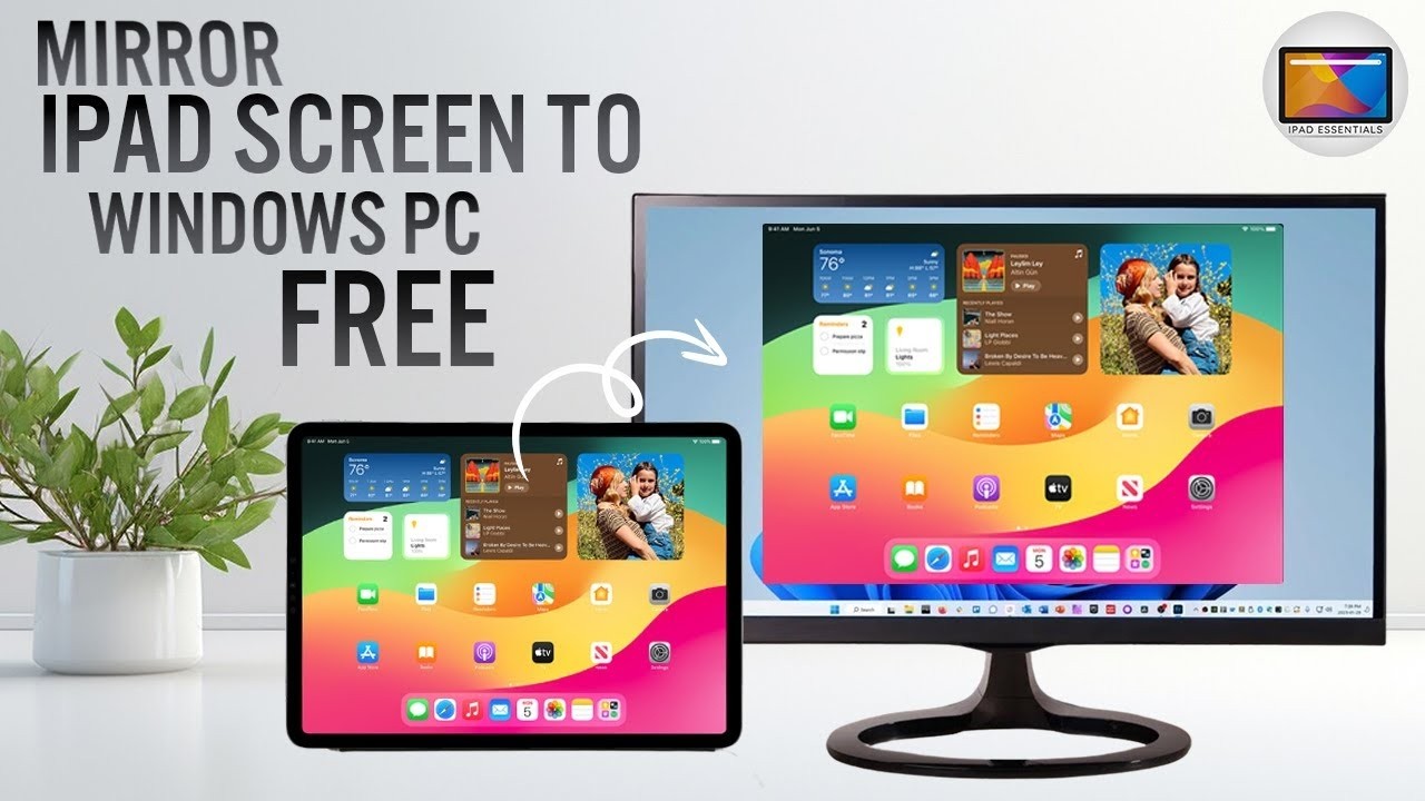 How To Mirror iPad Screen to Windows PC/Laptop for FREE | 2026