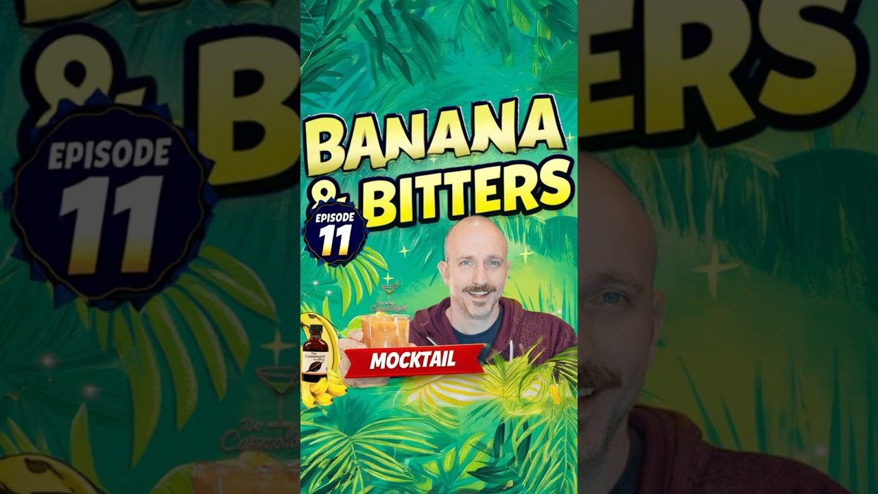 Master the 'Banana and Bitters' Cocktail in 60 Seconds!