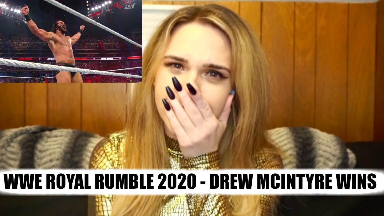 WWE Mens Royal Rumble 2020 LIVE REACTION - Drew McIntyre WINS