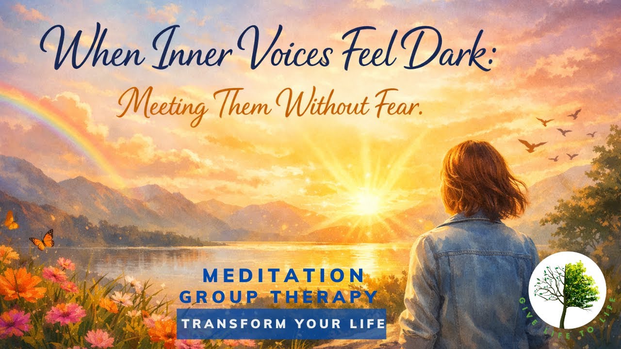 When Inner Voices Feel Dark: Meeting Them Without Fear with IFS 