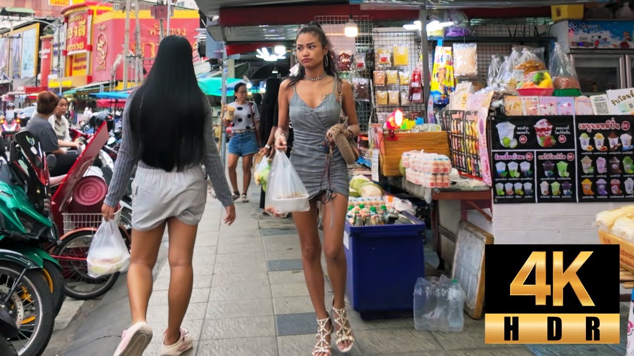 Pattaya 4K Walk Pattaya Tai Road, Walking Street. High season is coming soon! Thailand 2025.