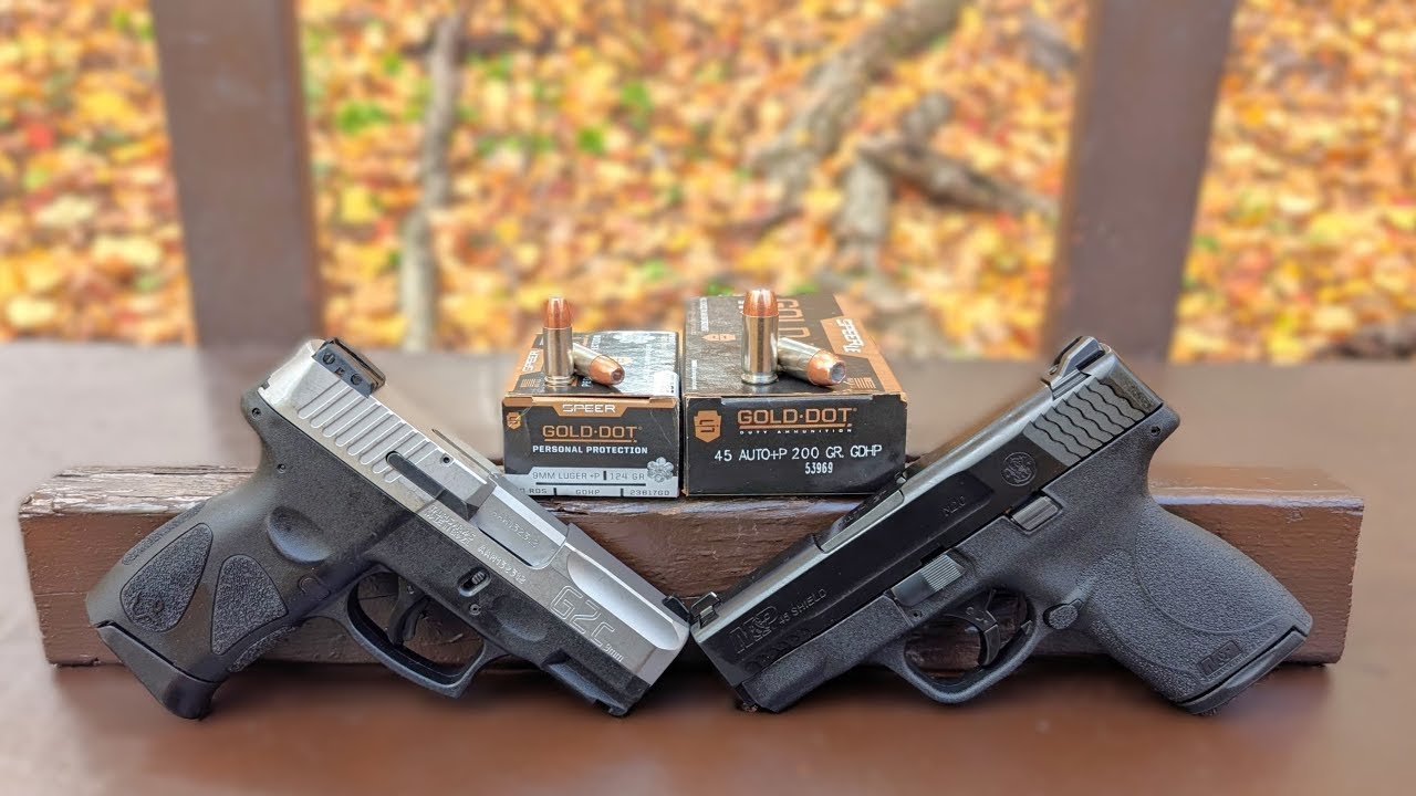 Короткие стволы — 🤔 Современные 9-мм так же хороши, как .45 ACP? Тест баллистического геля Speer ...