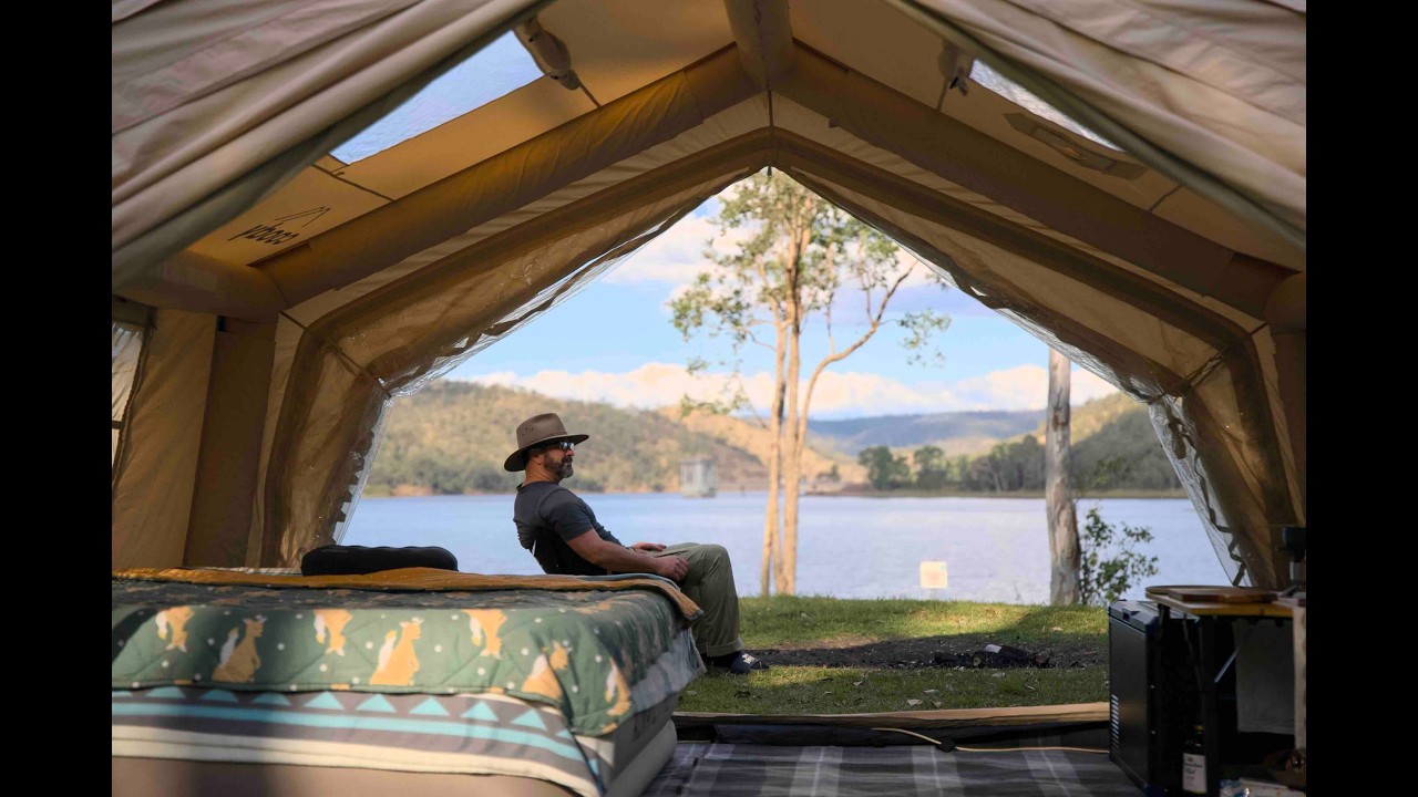 Solo Camping At A Peaceful Lake 