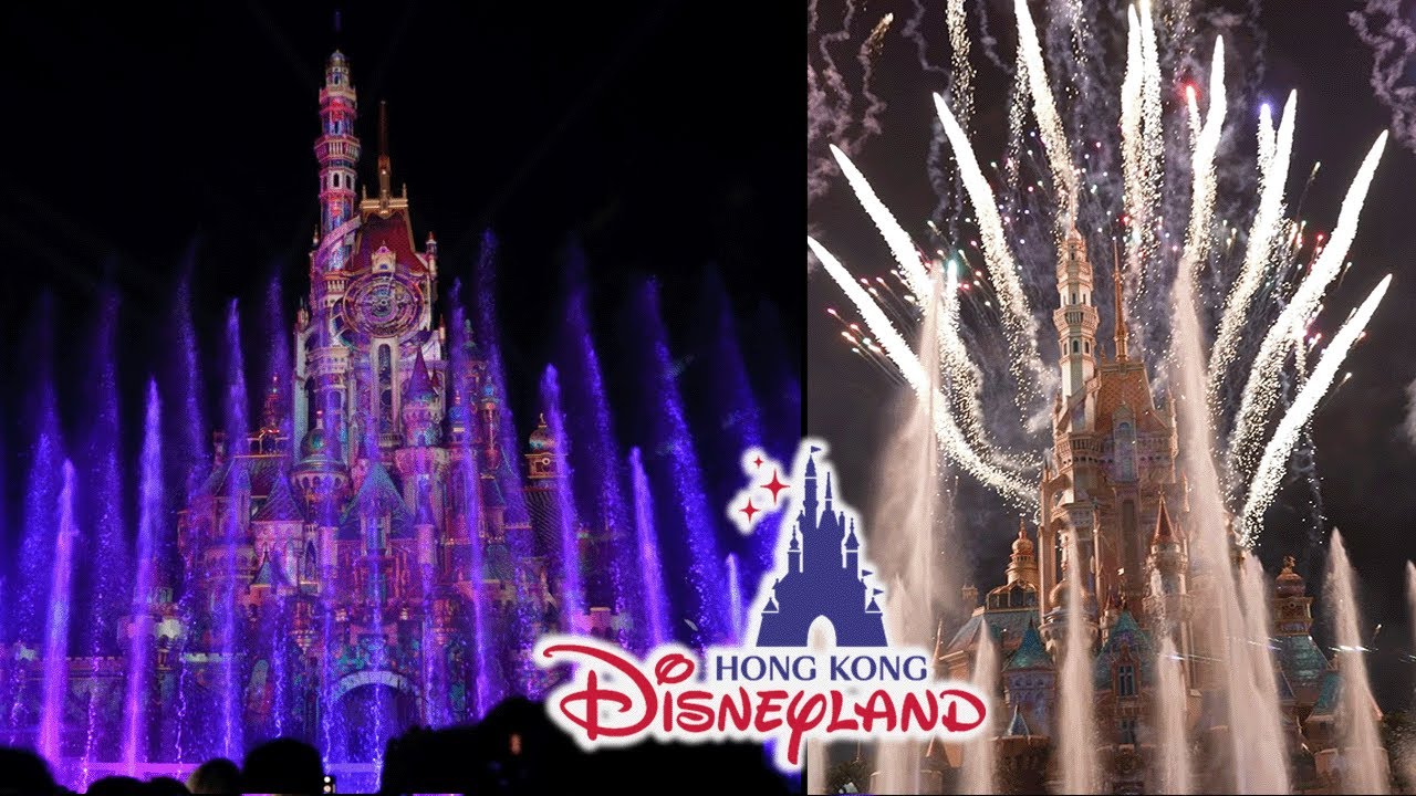 Momentous Nighttime Spectacular FULL Show at Hong Kong Disneyland!