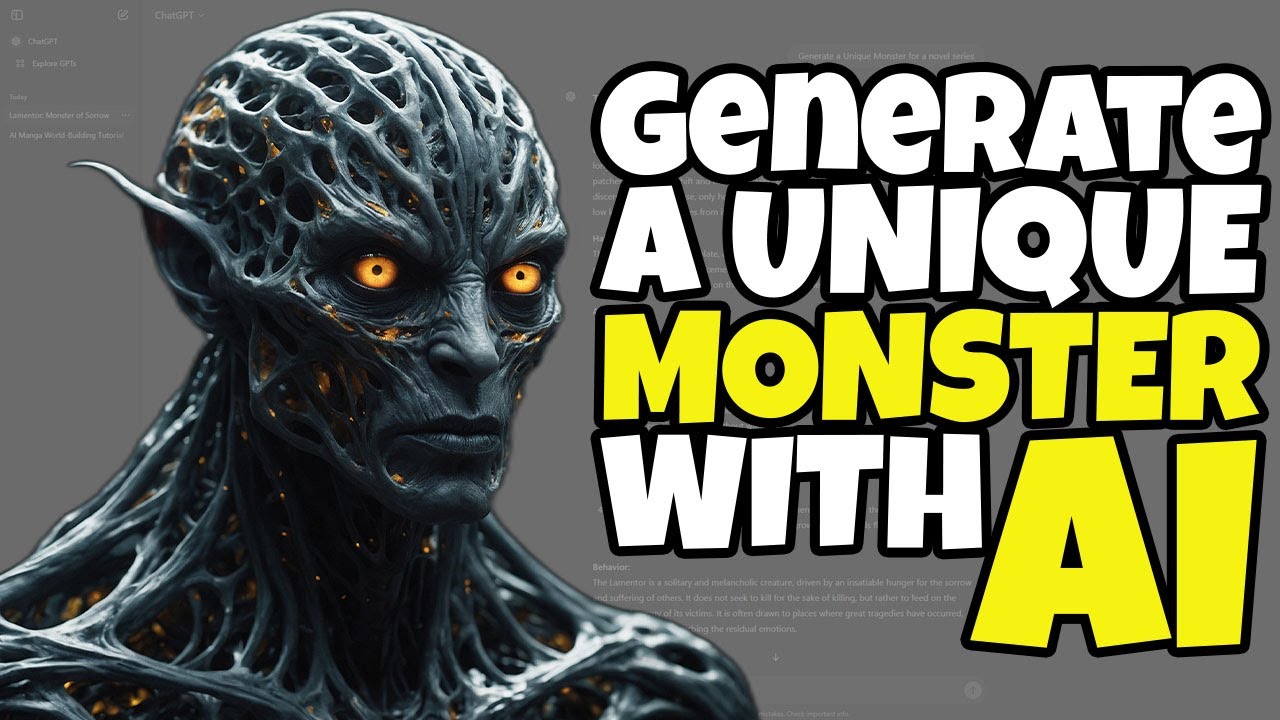 Creating a LIVING Fantasy Monster Race with AI