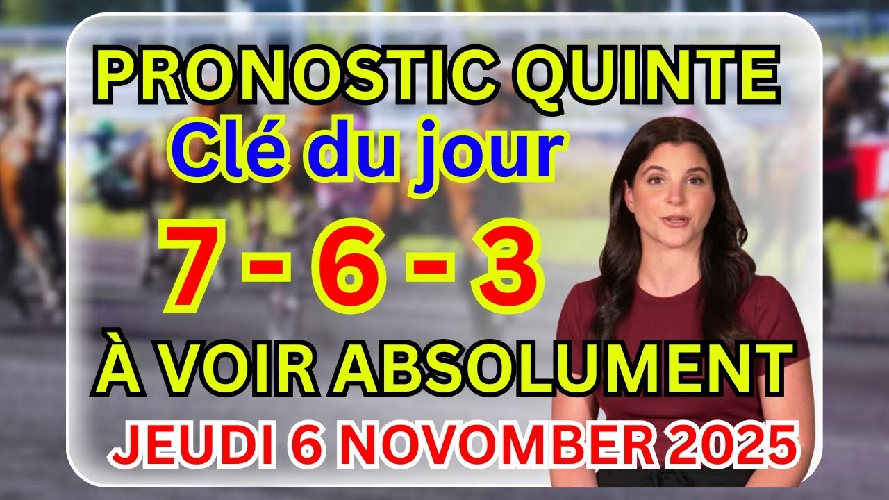 Pronostic Quinté+ Prix Marcel Laurent 6/11/2025 ⚡ Vincennes Gr.2 | Analyse Expert Turf