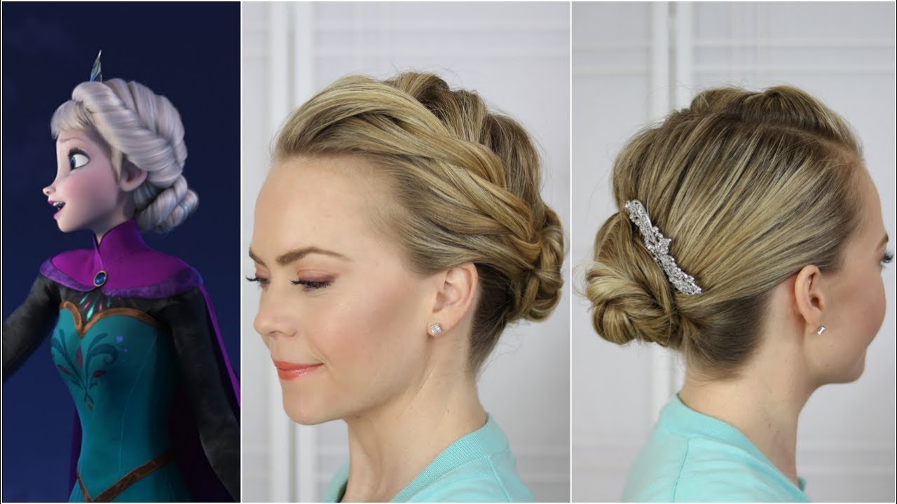 Elsa Frozen Hair Tutorial