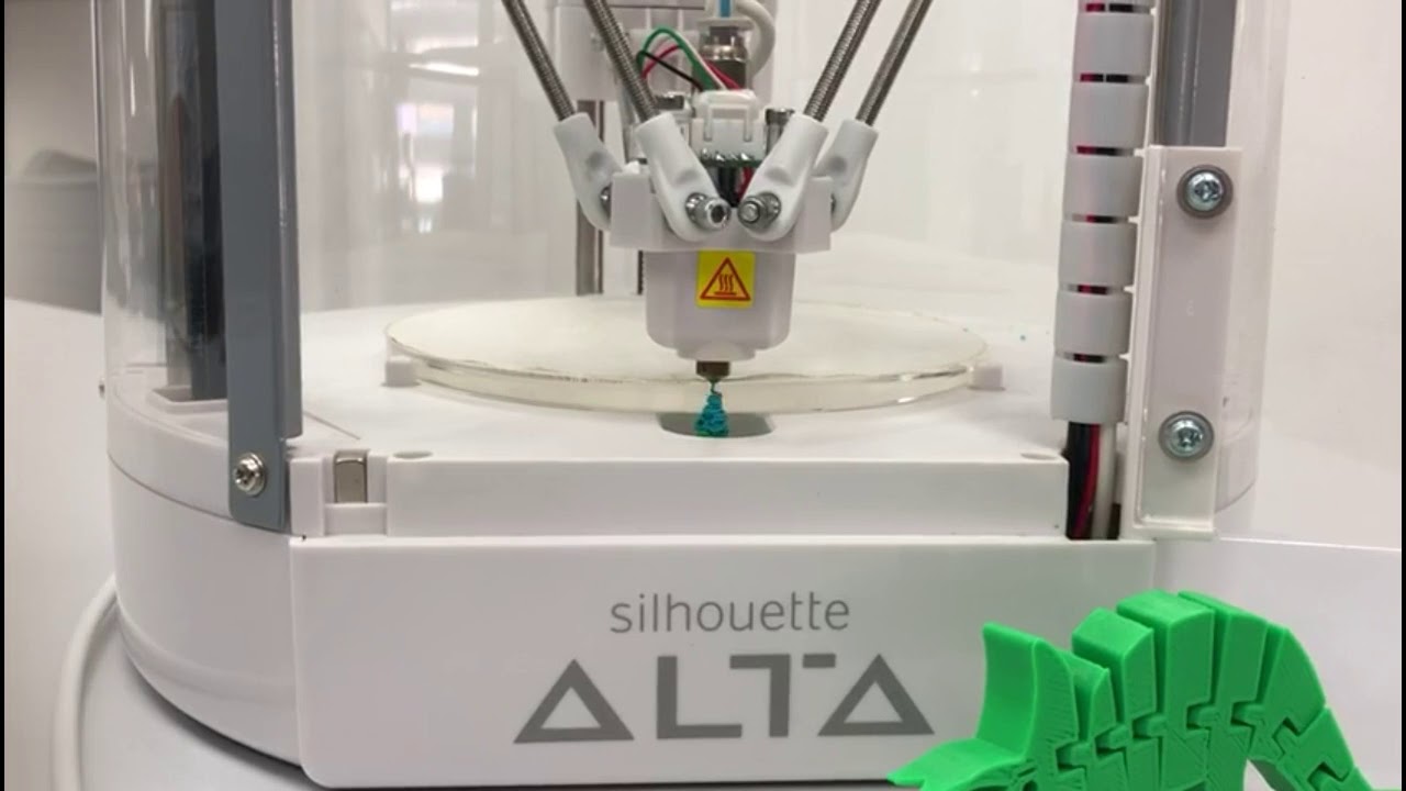 Impresora 3D Silhouette Alta - Instalación y Usos.
