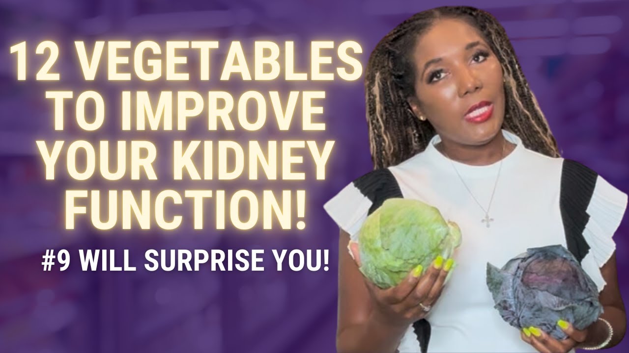 🥦 12 Vegetables to Improve Kidney Function and Detox Your Body!