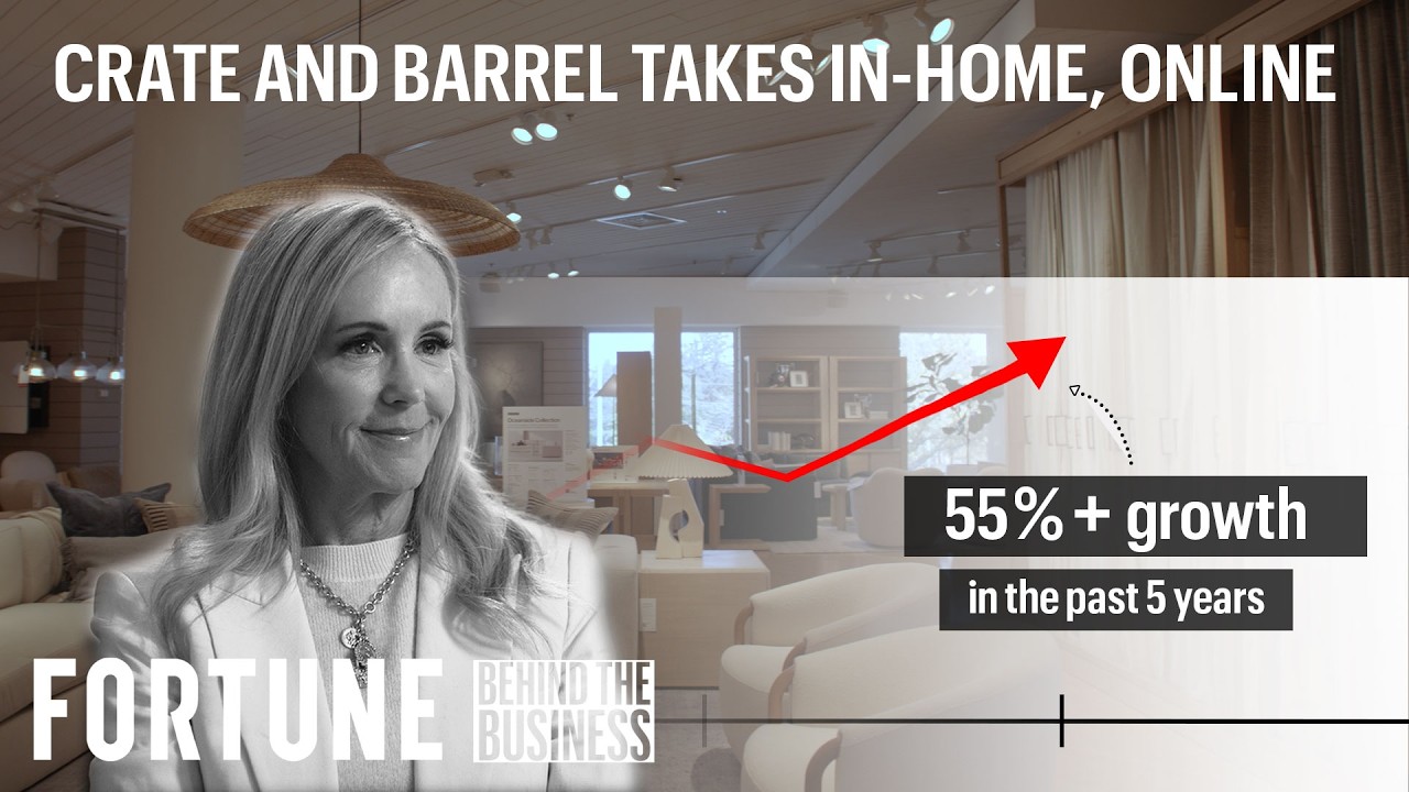 Crate & Barrel Wants You To Know They Are Much More Than Crates & Barrels | Behind the Business