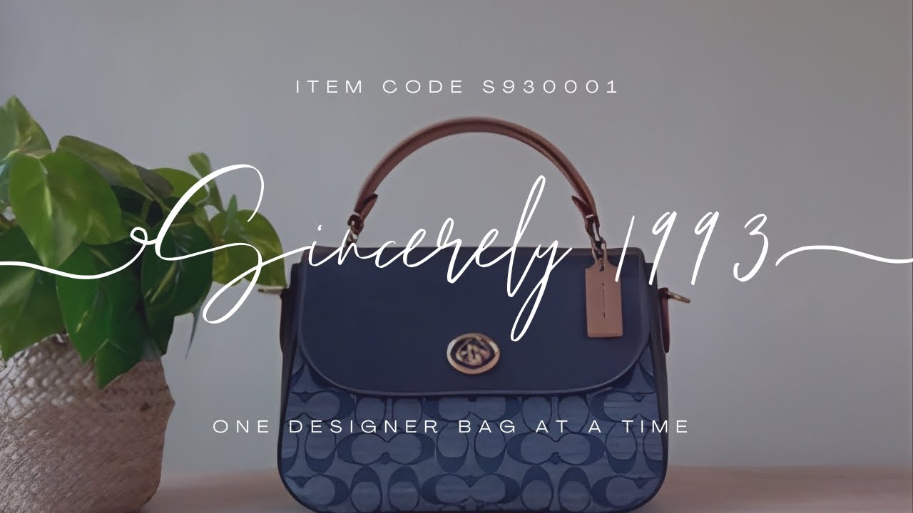 Coach Denim Handbag - Item Code S930001