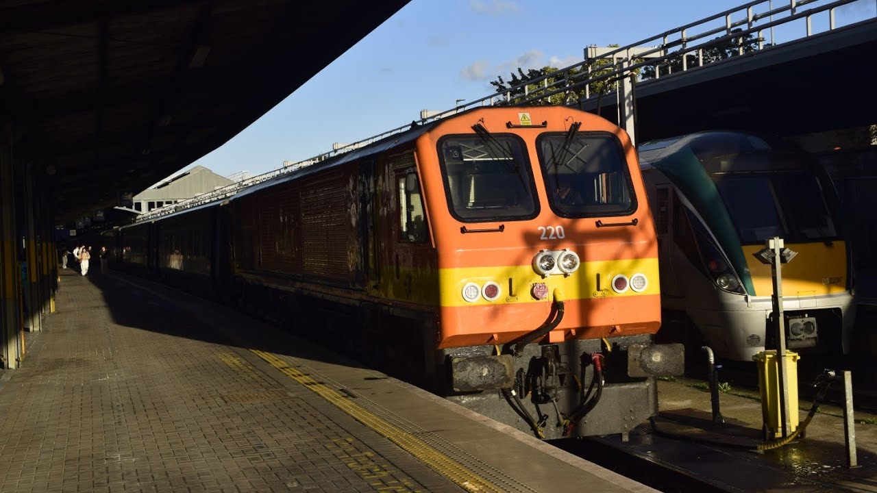 Haulage Behind 201 Class Locomotive 220 