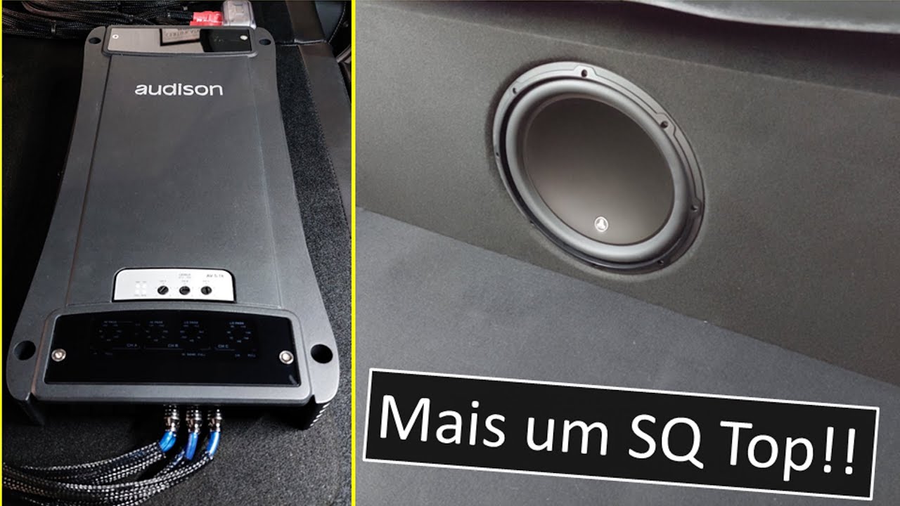 Subaru Forester de Sub JL 12W3, Falantes Morel, Process Helix, Amp Audison by Razor