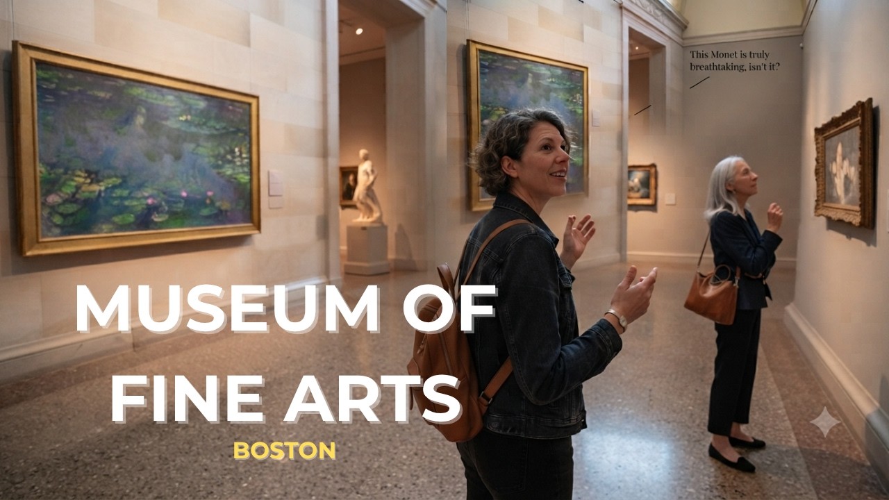 Exploring Boston's Most Stunning Art Collection | Museum of Fine Arts 4K Walking Tour