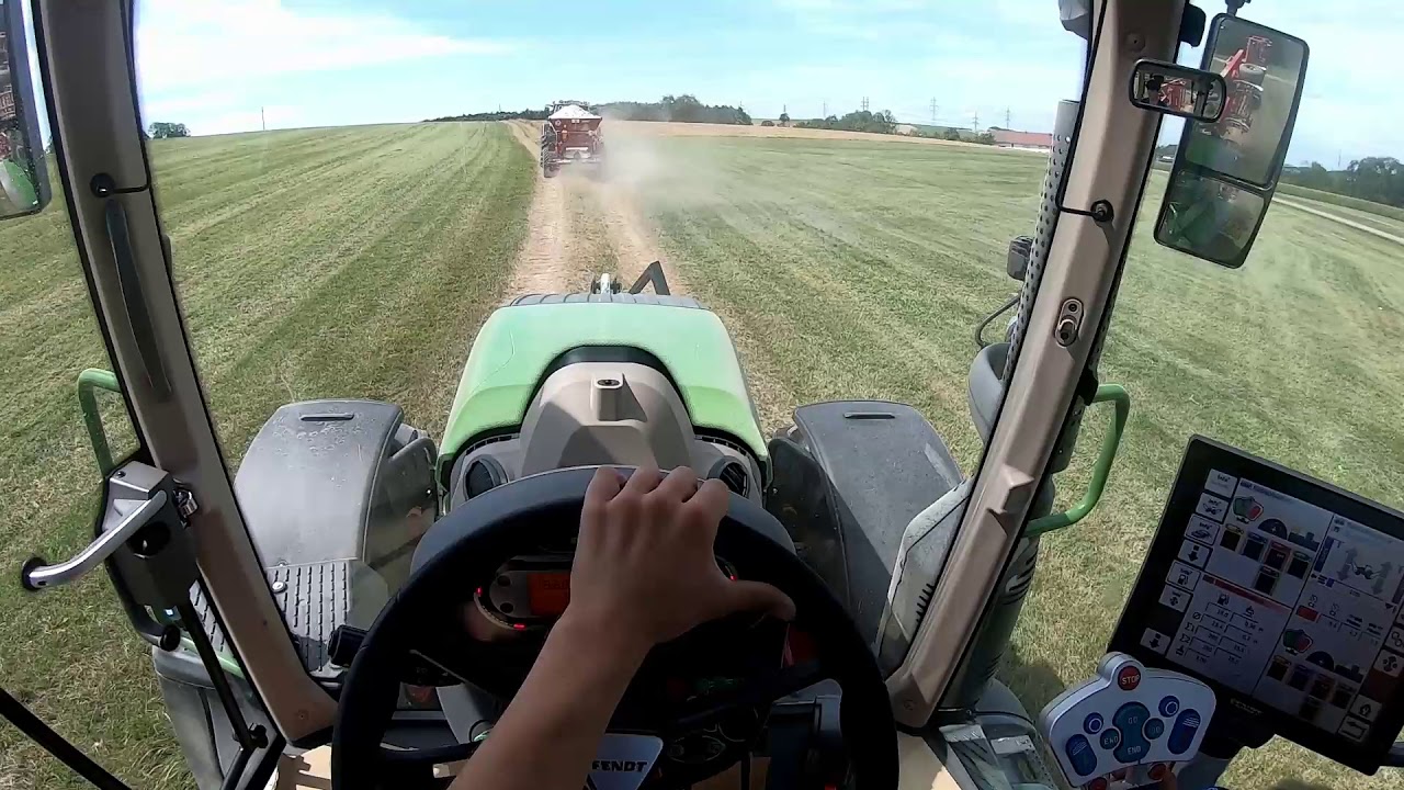 GoPro H7 @ Fendt 516 beim Grubbern/ Teil 2