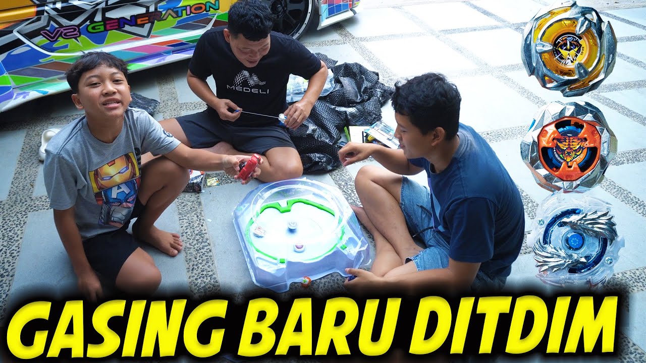 GASING BARU!! DITDIM UNBOXING BEYBLAD, ASIK MANA SIH SAMA PEMADAM GASING??