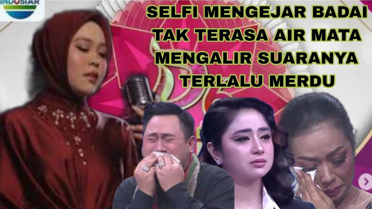 TERLALU MENYENTUH mengejar badai versi selfi paling bgus tembus 30 juta view youtub smpai juri mewek