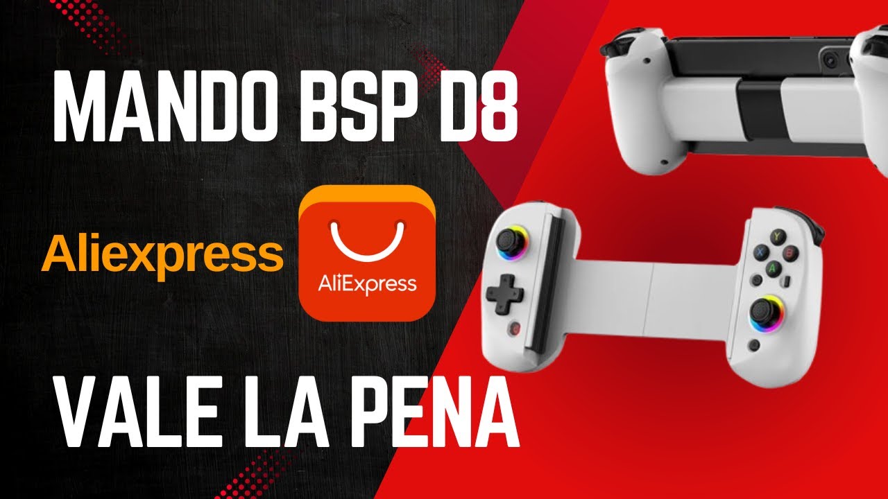 Unboxing y Review del Gamepad BSP D8 de Aliexpress