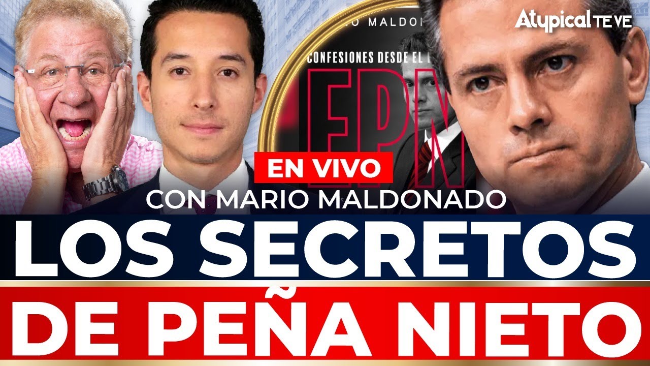 PEÑA NIETO ROMPE el SILENCIO: el LIBRO que REVELA sus SECRETOS desde el EXILIO l MARIO MALDONADO