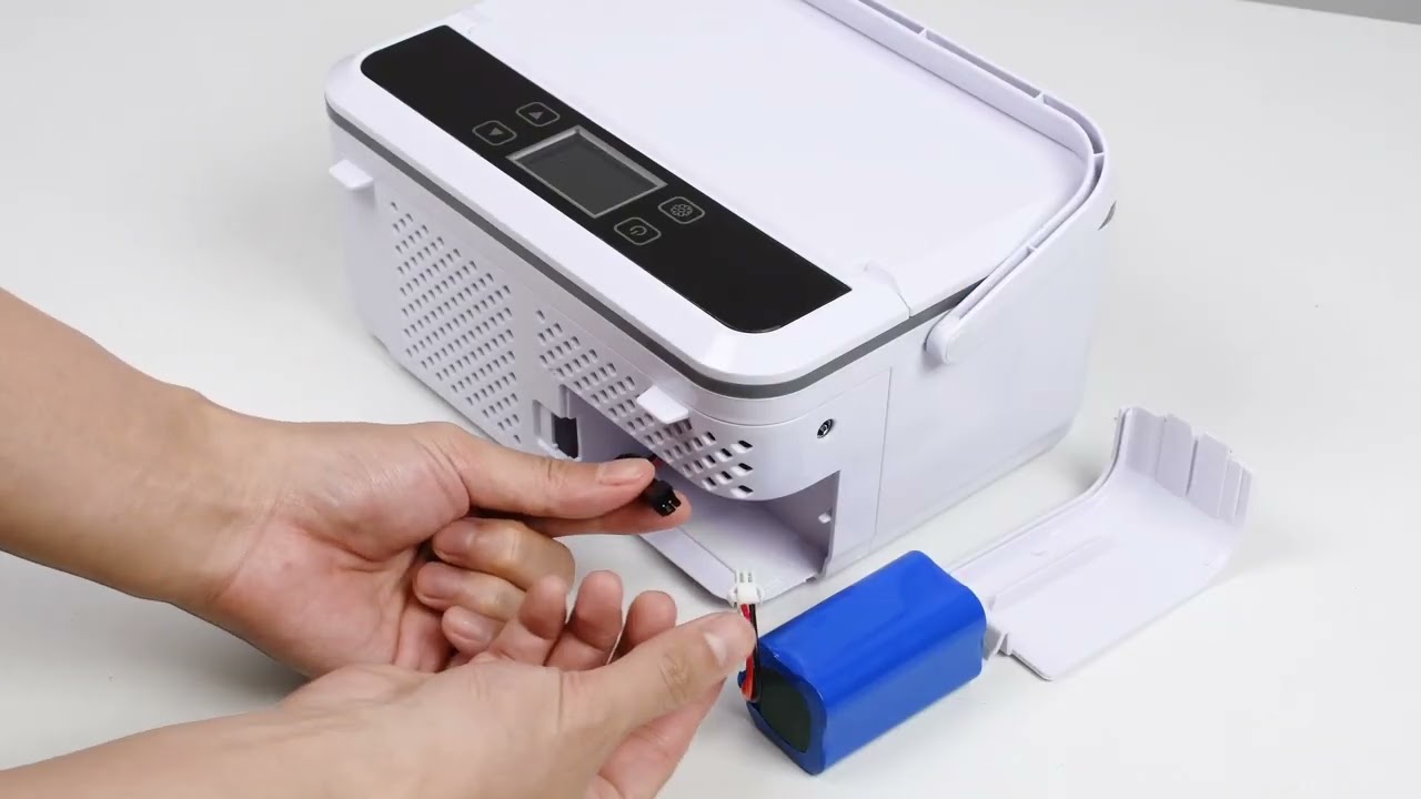 Large Capacity Double Layer Portable Insulin Cooler Refrigerated Box