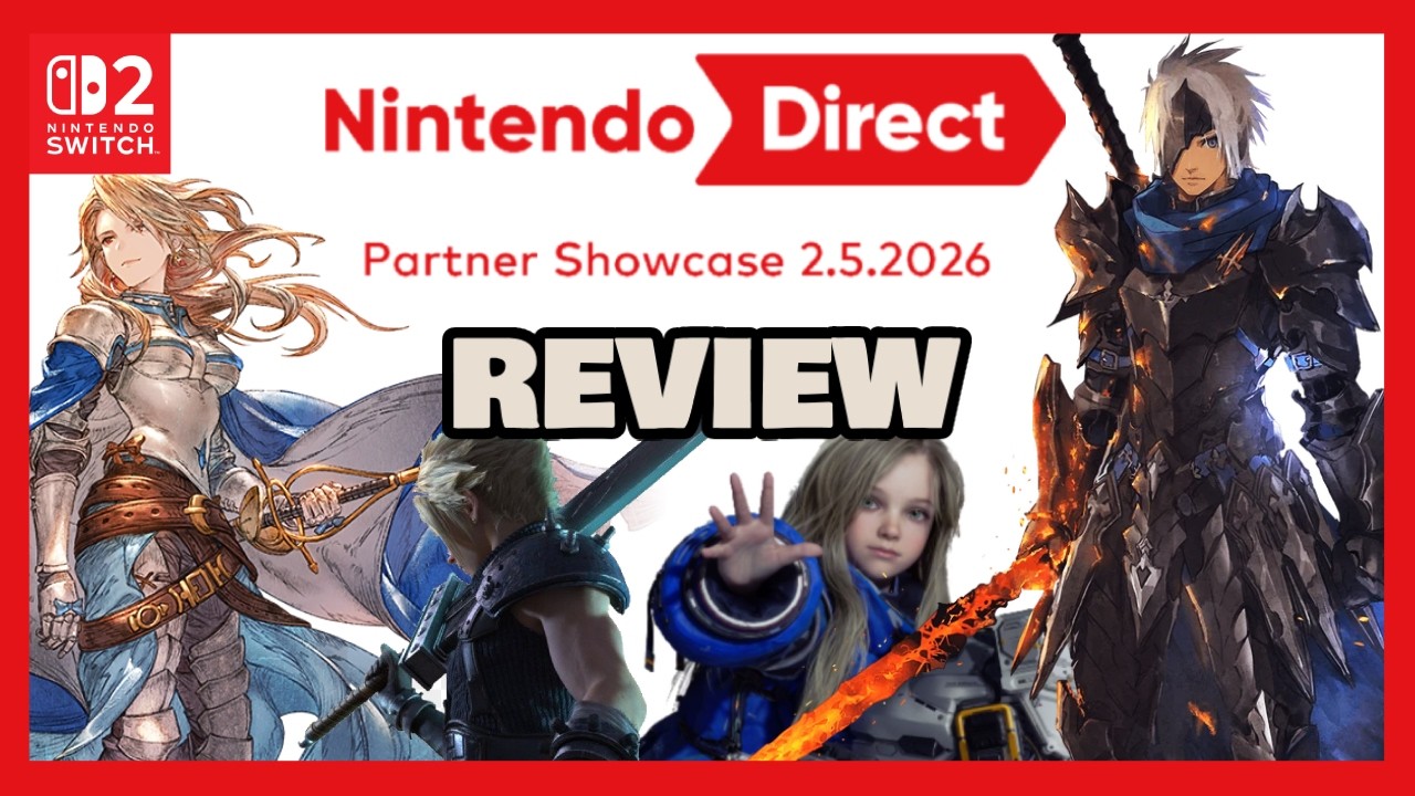 Обзор Nintendo Direct Partner Showcase #granbluefantasyrelink #pragmata #residentevil #ff7rebirth