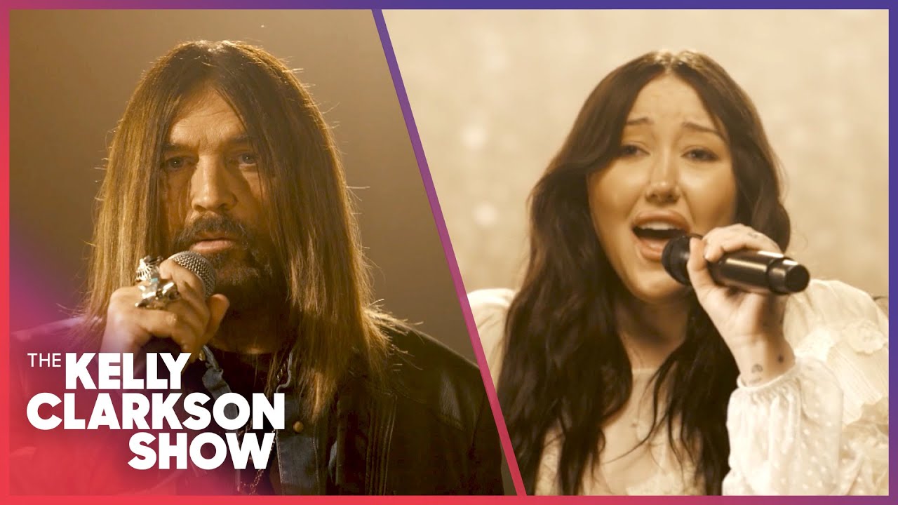 'On Our Way Along' By Billy Ray Cyrus & Noah Cyrus | Kelly Clarkson Show
