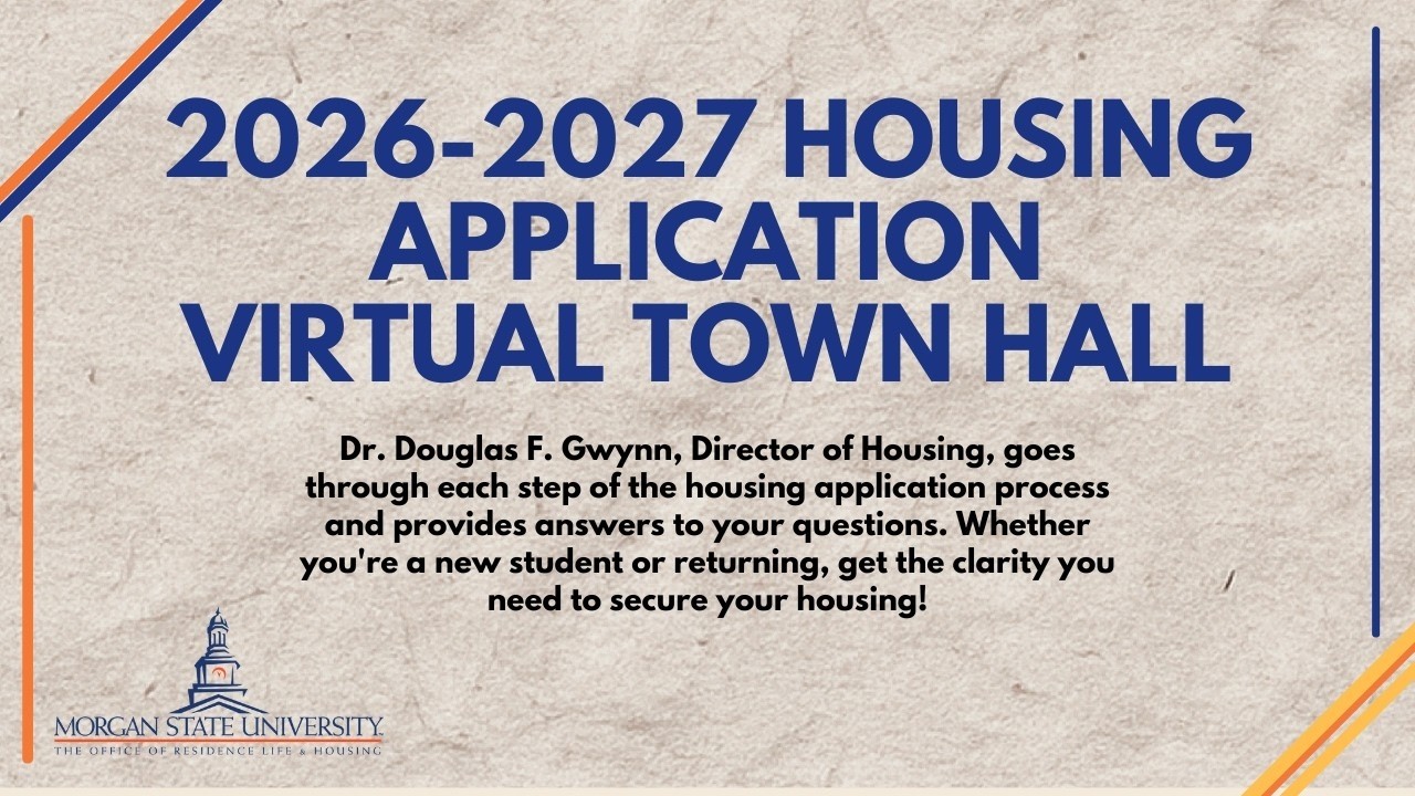 2026-2027 Housing Application Virtual Town Hall Replay