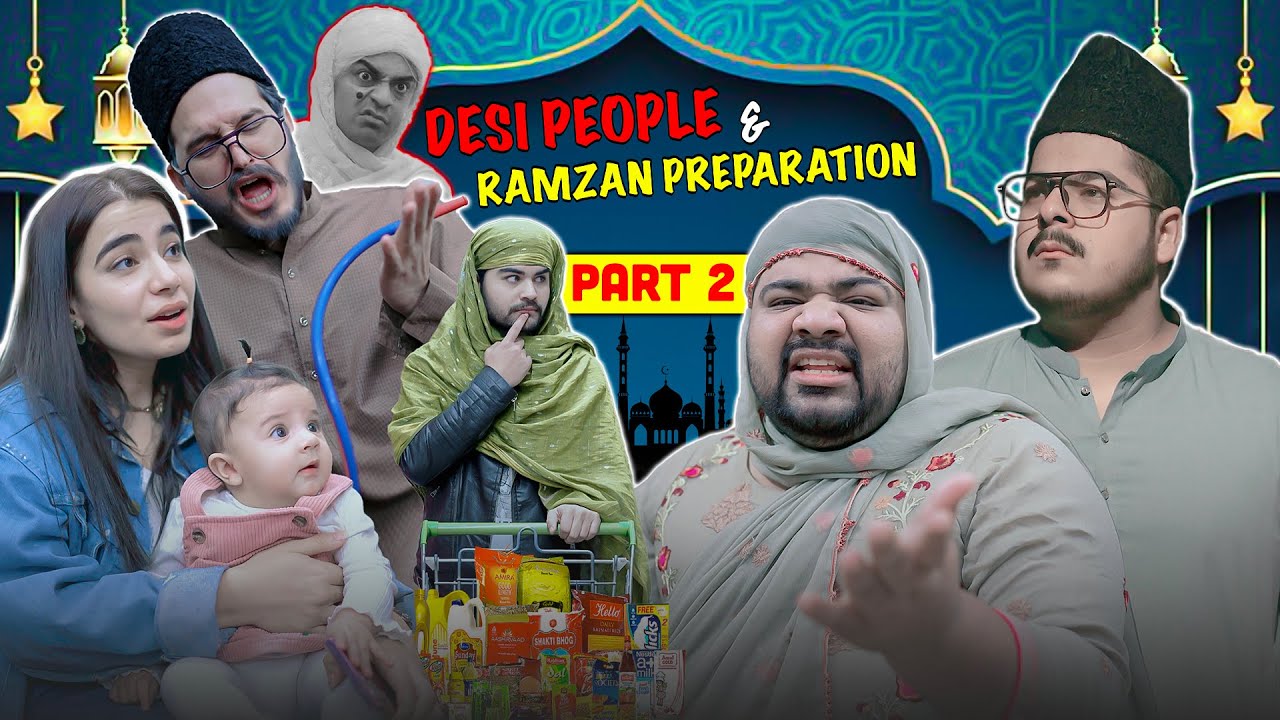 Desi People & Ramzan Preparation - Part 2 | Unique MicroFilms | Comedy Skit | UMF | Ramzan 2025