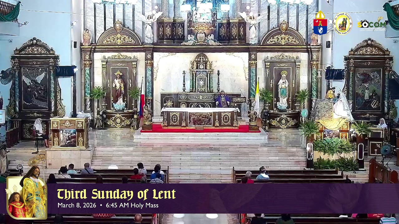 LIVE: Third Sunday of Lent (March 8, 2026 - 6:45 AM Mass)