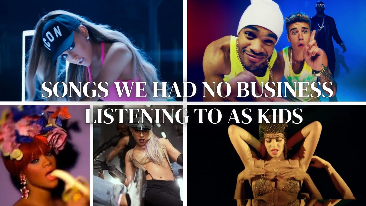 Songs we had no business listening to as kids