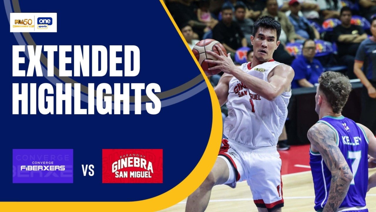 BRGY. GINEBRA vs CONVERGE | EXTENDED HIGHLIGHTS | PBA SEASON 50 COMMISSIONER&rsquo;S CUP | MAR 29, 2026