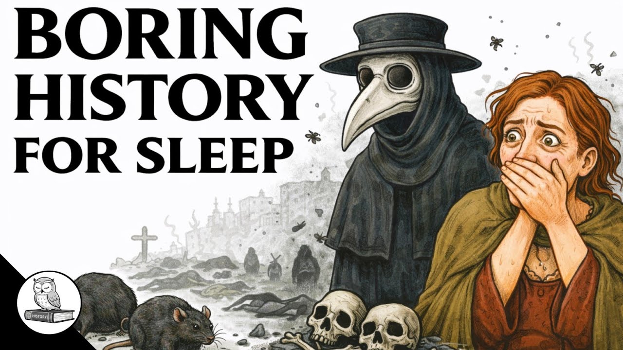 Why Living Through the Black Death Was Absolutely Terrifying | Boring History For Sleep😴