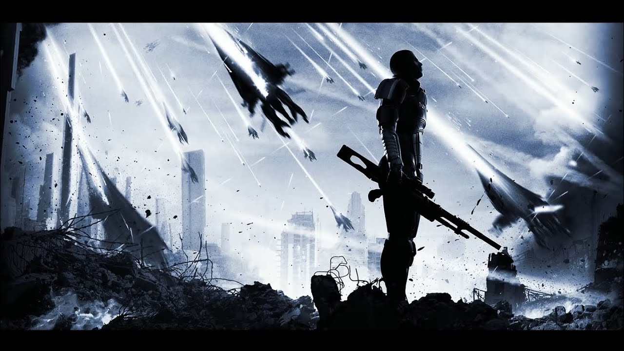 HD Mass Effect 3   leaving Earth + REAPER SOUNDS