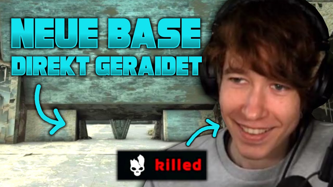 Neue Base gebaut, direkt geraidet worden