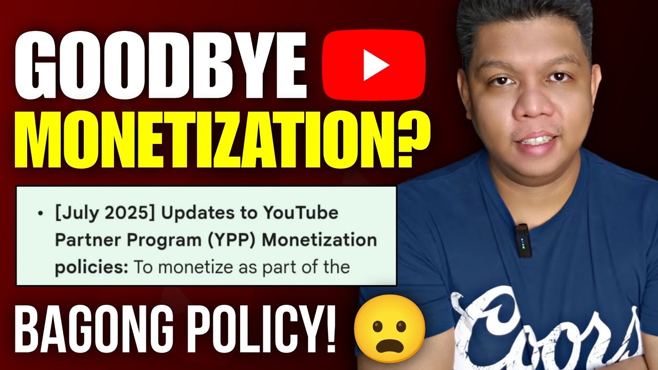BAGONG UPDATE SA MONETIZATION POLICY NG YOUTUBE | DJMA YOUTUBE TIPS