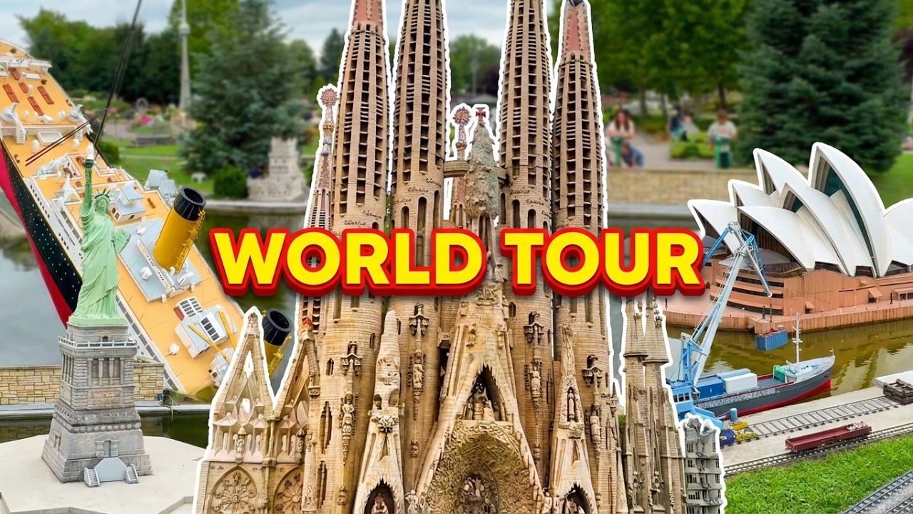 Klagenfurt: Minimundus theme park including spaceship launch