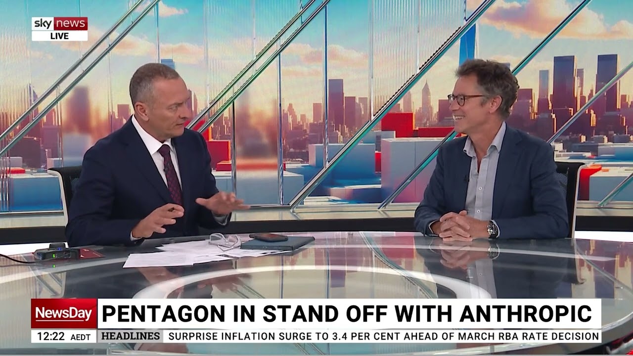 Trump, Iran and the Pentagon vs Anthropic: Analysis with David Wroe on Sky News Australia