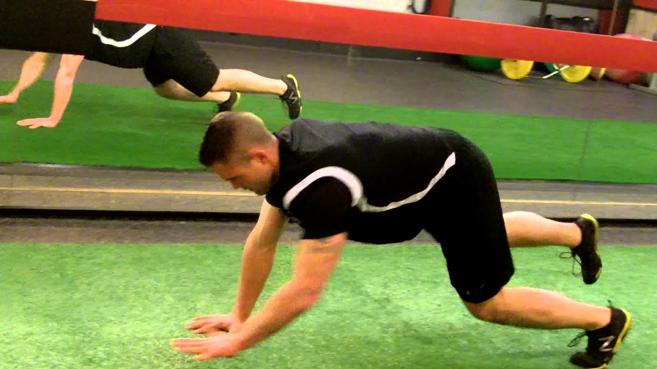 Reverse Bear Crawl